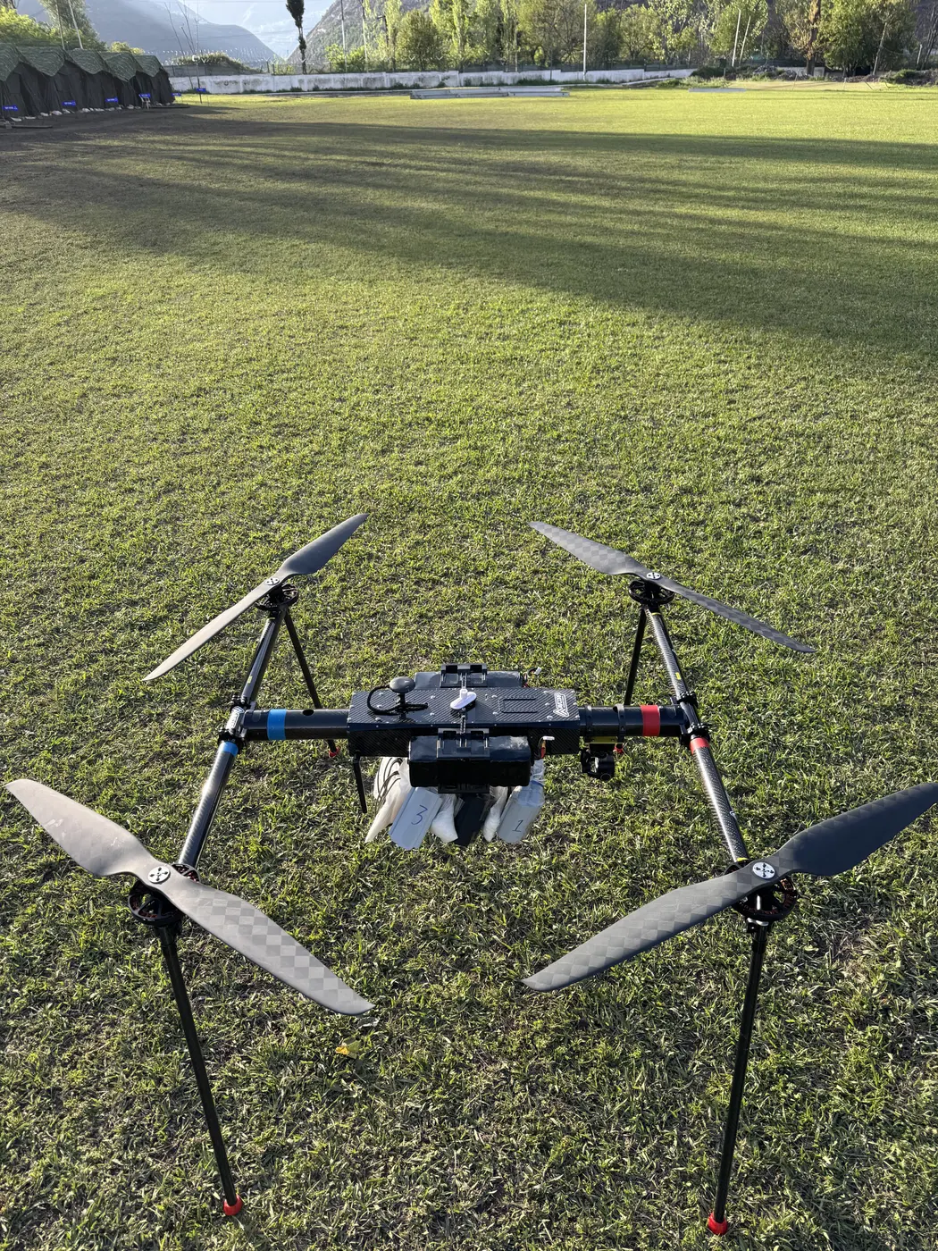 Operational drone field image